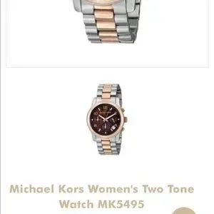 Two Tone Michael Kors Watch MK5495 Michael Kors | Accessories | Michael Kors Two Tone Watch  main image 2